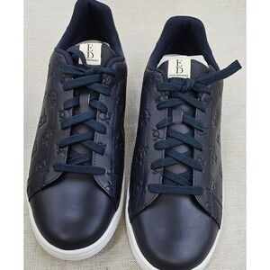 ED Ellen‎ DeGeneres Ed-Chaboss Leather Embossed Animal Print Sneakers 11M